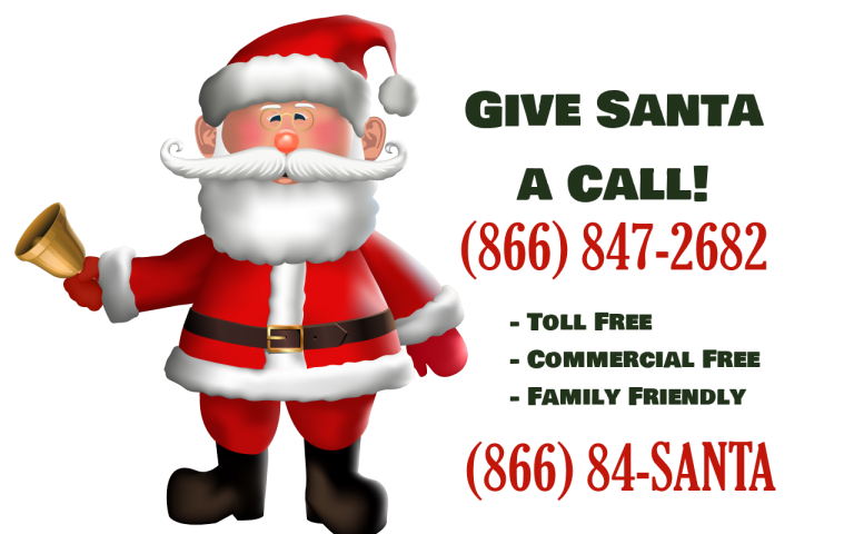 santa phone number voicemail